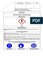 MSDS Microshield 4