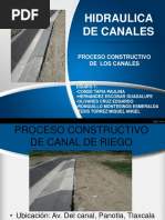 Proceso Constructivo de Un Canal11