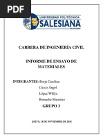 Informe Ensayo de Materiales