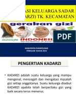 Materi Sosialisasi Kadarzi 2015