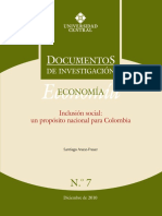 Inclusión Social en Colombia PDF