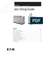 Generator Sizing Guide