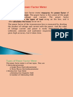 Power Factor Meters