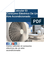 Cómo Calcular El Consumo Eléctrico de Un Aire Acondicionado