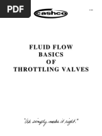 Fluid Flow Basics OF Throttling Valves