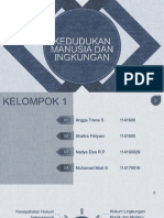 Hukum Lingkungan: Kedudukan Manusia Dan Lingkungan