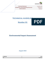 Technical Guideline Number 01: Environmental Impact Assessment