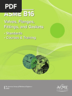 Valves, Flanges, Fittings, and Gaskets: Asme B16