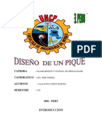 Diseño de Piques