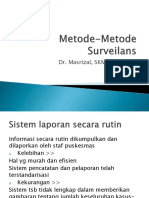 BAB III Metode-Metode Surveilans