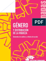 Género y Distribución de La Riqueza