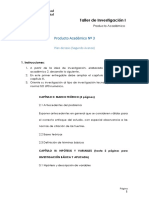 Producto Académico #3: Taller de Investigación I