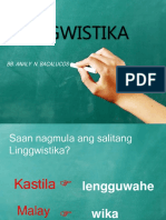 2 Linggwistika