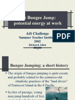 The Bungee Jump: Potential Energy at Work: Ais Challenge