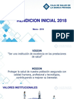 Informe de Gestion Inicial 2018