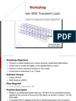 Box Beam With Transient Load