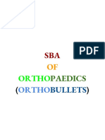 Ortho SBA Orthobullet