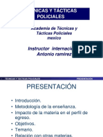 Curso Tecnicas Policial