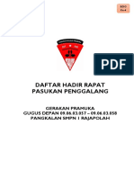 4 Daftar Hadir Rapat