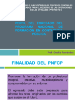 Perfil Del Egresado PNFCP PDF