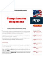 Cumprimentos e Despedidas em Ingles (Meetings and Greetings) - Cursodeingles - Online