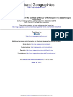 Ontology and Indigeneity On The Politica PDF