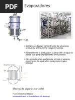 Diseño de Evaporadores