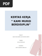 Kertas Kerja Kami Murid Disiplin