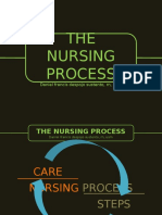 THE Nursing Process: Daniel Francis Despojo Sustento, RN, Usrn