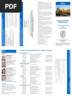 AAPL Forensic Psychiatry Review Course Brochure