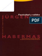 HABERMAS. Facticidad y Validez