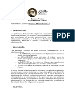 Programa Procesos Administrativos 1