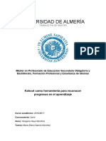 Kahoot Como Herramienta para Reconocer Progresos en El Aprendizaje - Gregorio Hoyo Sánchez