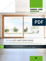 The New: Lift and Slide Door