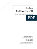 Email Report Server/400: User Guide