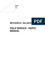 Ohaus Mechanical Balances - Service Manual