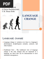 Language Change