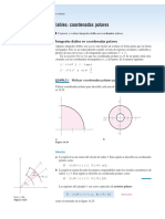 14.3 Integracion Cambio de Variable Coordenadas Polares