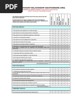 The Supervisory Relationship Questionnaire (SRQ)