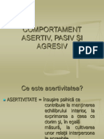 Comportament Asertiv Pasiv Şi Agresiv