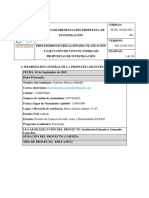 Propuesta de Investigación Colegio Armando Luna Roa - Isacio