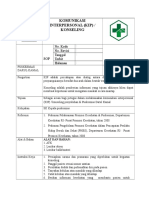 Sop Komunikasi Interpersonal