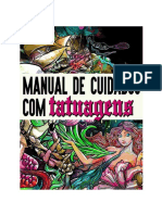 Manual de Cuidados Com Tatuagem