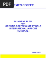 Coffee Shop Business Plan