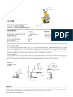 Installation Information Emg Model: BTC Control (Active / Passive Pickup Input)