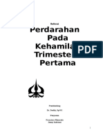 OBGIN - 2009 Refrat - Perdarahan Trimester Pertama