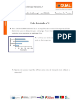 Ficha de Trabalho Nº4-Organização, Análise Da Informação e Probabilidade - TMCA1826