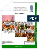 Modulo de Aprendizaje Procesamiento y Conservacion de Frutas Hortalizas Granos y Cereales. Bibliografia de Consulta de José Antonio Peñafiel Vásquez