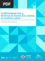 Conflictividad Civil y Barreras de Acceso A La Justicia en América Latina Informe de Consumo