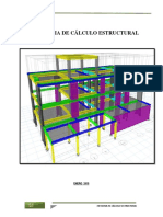 Memoria Estructuras Vivienda Unifamiliar